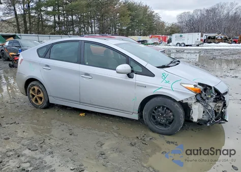 2012 Toyota Prius z USA, uszkodzony, nr VIN JTDKN3DU6C0334627